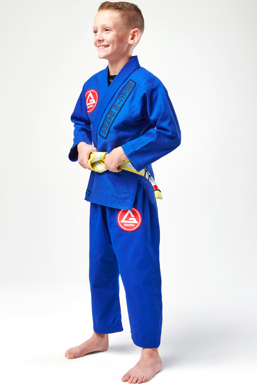 AtletaGB V3 Youth Kimono - Blue – GB Wear Europe